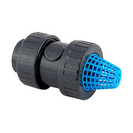 Ø 32 - 1 Pouce, Crépine Avec Clapet Anti-retour En Pvc - Jardiboutique - So-carc32