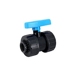 3'' Vanne À Boisseau À Visser Pvc Pression. - Plimat - So-vav3