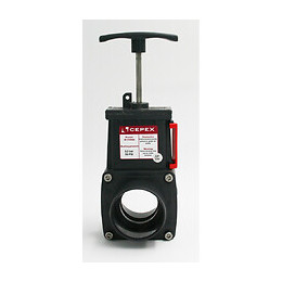 Ø50 Mm, Vanne Guillotine En Pvc - Cepex - In-svg050-01