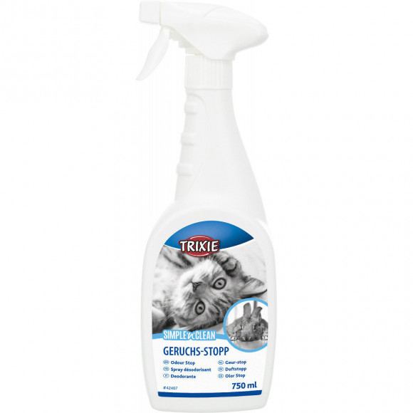 Spray Désodorisant Simple'n'clean 750 Ml. Pour Bac À Litière Pour Chat. - Trixie - Tr-42407