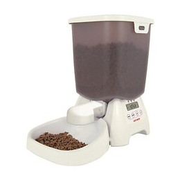 Petmate Cat Mate Distributeur Daliment 3kg - Blanc - Pour Chat