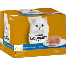 Gourmet Gold Les Mousselines - Pour Chat Adulte - 24 X 85 G