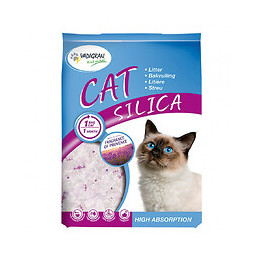 Litière Cat Silica Provence. 5 Litres Soit 2.25 Kg. Pour Chats. - Vadigran - Va-12346