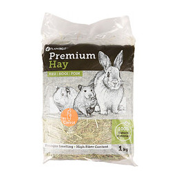 Foin De Pré Premium Avec Carotte. 1 Kg Soit 30 Litres. Pour Rongeur. - Flamingo Pet Products - Fl-210292