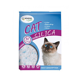 Litière Cat Silica. 5 Litres Soit 2.25 Kg. Pour Chats. - Vadigran - Va-4925