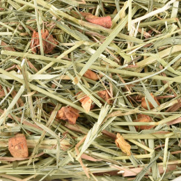 Foin De Pré Premium Avec Pommes. 1 Kg Soit 30 Litres. Pour Rongeur. - Flamingo Pet Products - Fl-210291