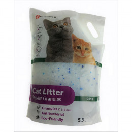 Litière Silica . Granules Moyen. 5.5 Litres. Litière Pour Chat. - Flamingo Pet Products - Fl-1030325