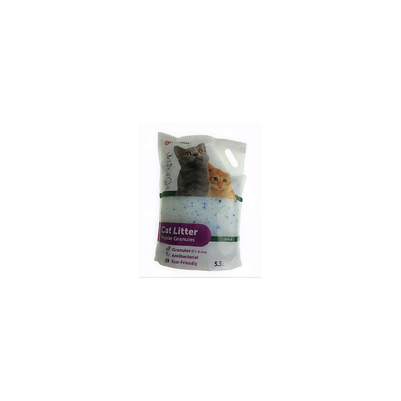 Litière Silica . Granules Moyen. 5.5 Litres. Litière Pour Chat. - Flamingo Pet Products - Fl-1030325