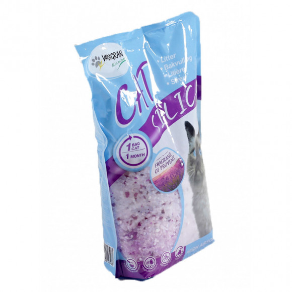Litière Cat Silica Provence. 5 Litres Soit 2.25 Kg. Pour Chats. - Vadigran - Va-12346