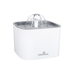 Fontaine A Eau Bloom - Contenance 2 Litres - Blanc Et Vert - Pour Chat