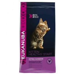 Eukanuba Croquettes Au Poulet - Toutes Races - 10kg - Pour Chaton