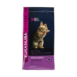 Eukanuba Croquettes Au Poulet - Toutes Races - 10kg - Pour Chaton