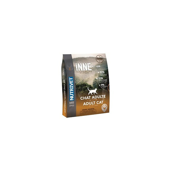 Nutrivet Croquettes Au Poulet Inne - Pour Chat Adulte - 1,5 Kg