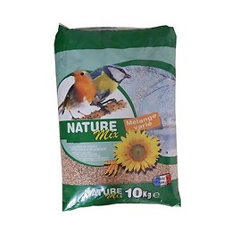 Nature Mix Melange De Graines - Pour Oiseau De La Nature - 10kg