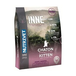 Nutrivet Croquettes Au Poulet Inne - Pour Chaton - 1,5 Kg