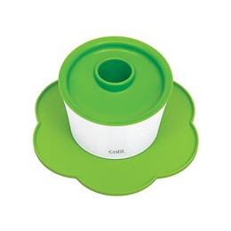 Cat It Napperon En Forme De Fleur - Format Moyen - Vert - Pour Chat