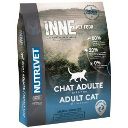 Nutrivet Croquettes Au Poisson Inne - Pour Chat Adulte - 6 Kg