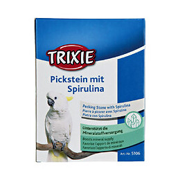 Pierre À Picorer Avec Spirulina 190 Gr Oiseaux - Trixie - Tr-5106