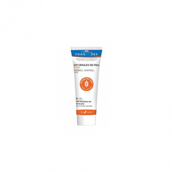 Anti-boules De Poils En Pâte Pour Chats, Tube De 70 G. - Francodex - Fr-170390