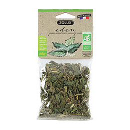 Friandise Eden Herbes Aromatiques Feuilles Et Fleurs D'ortie 20g. Rongeurs - Zolux - Zo-209501