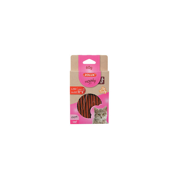 Friandise Mooky Twigs Au Bœuf 60 G. Pour Chat. - Zolux - Zo-582121