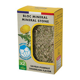 Bloc Minéral Eden Saveur Pissenlit 200g Pour Rongeur - Zolux - Zo-234046