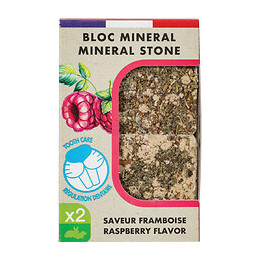 Bloc Minéral Eden Saveur Framboise 200g Pour Rongeur - Zolux - Zo-234049