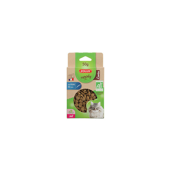 Friandise Mooky Saveur Poisson 50 G. Pour Chat. - Zolux - Zo-582142