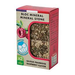 Bloc Minéral Eden Saveur Framboise 200g Pour Rongeur - Zolux - Zo-234049