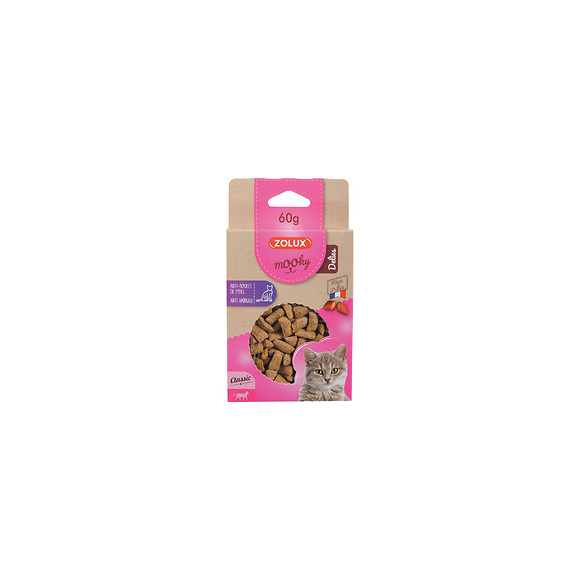 Friandise Mooky Anti-boules De Poils 60 G. Pour Chat. - Zolux - Zo-582125