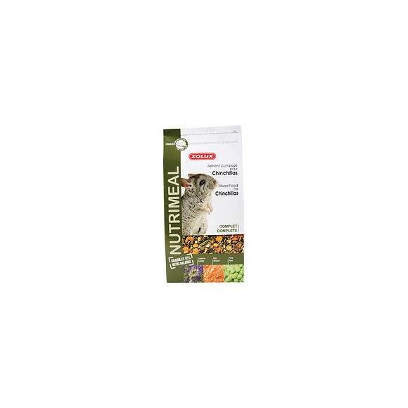 Aliment Composé Pour Chinchillas. Sachet 800 G. Pour Rongeurs. - Zolux - Zo-210178