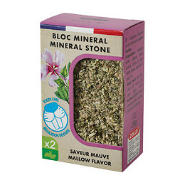 Bloc Minéral Eden Saveur Mauve 200g Pour Rongeur - Zolux - Zo-234048