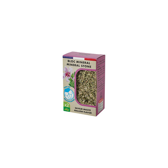 Bloc Minéral Eden Saveur Mauve 200g Pour Rongeur - Zolux - Zo-234048