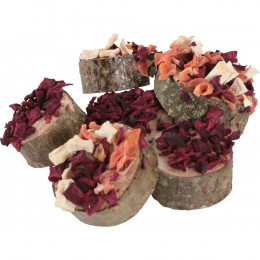 Friandise Eden Bois Et Carotte, Betterave, Panais Pour Rongeurs. 40g - Zolux - Zo-209507