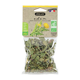 Friandise Eden Herbes Aromatiques Feuilles De Pissenlit 14g. Rongeurs - Zolux - Zo-209500