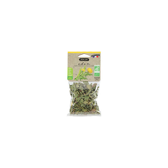 Friandise Eden Herbes Aromatiques Feuilles De Pissenlit 14g. Rongeurs - Zolux - Zo-209500