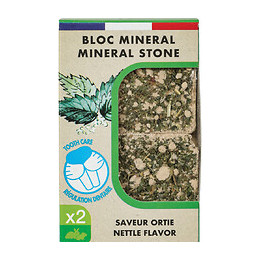Bloc Minéral Eden Saveur Ortie 200g Pour Rongeur - Zolux - Zo-234047