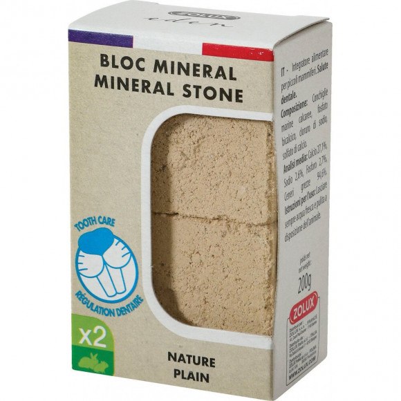 Bloc Minéral Eden Nature 200g Pour Rongeur - Zolux - Zo-234044