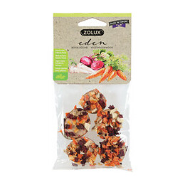 Friandise Eden Bois Et Carotte, Betterave, Panais Pour Rongeurs. 40g - Zolux - Zo-209507