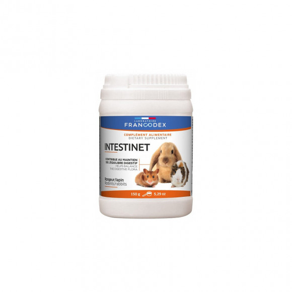 Intestinet 150 G Complément Alimentaire Pour Rongeur Et Lapin. - Francodex - Fr-170000