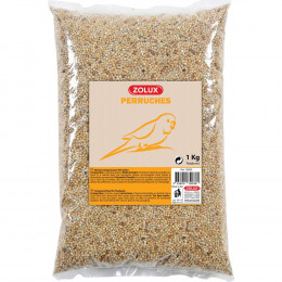 Graine Pour Perruches. Sac De 1 Kg. Pour Oiseaux. - Zolux - Zo-139036