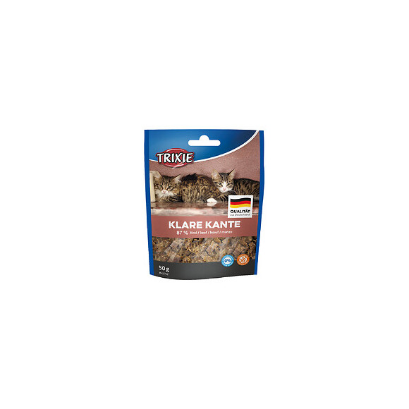 Friandise Cube De Bœuf  Klare Kante Pour Chats. 50 G - Trixie - Tr-42762