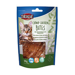 Bouchées De Poulet À L'herbe À Chat 50 Gr Pour Chat - Trixie - Tr-42742