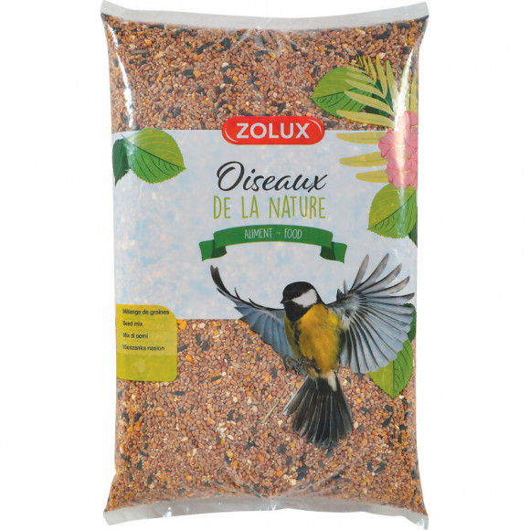 Mélange De Graines Pour Oiseaux De Jardin. Sac 2 Kg. - Zolux - Zo-171006