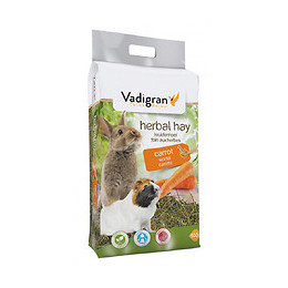 Nourriture Foin De Fleurs Carotte 500 Gr, Pour Lapin Ou Rongeur. - Vadigran - Va-5826