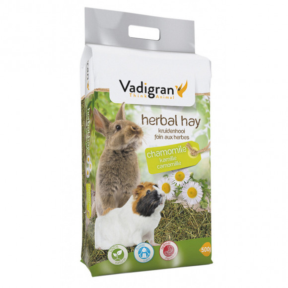 Nourriture Foin De Fleurs Camomille 500 Gr - Vadigran - Va-1031