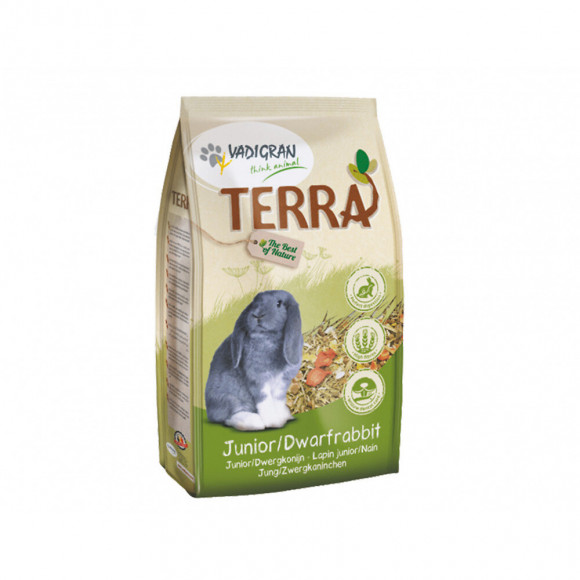 Nourriture Lapin Nain Terra Junior 2.25 Kg - Vadigran - Va-385050