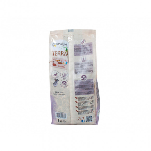 Nourriture Chinchilla 1 Kg Terra - Vadigran - Va-388020