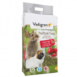 Nourriture Foin De Fleurs D'églantier 500 Gr Pour Rongeur - Vadigran - Va-1030