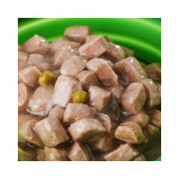 Un Emincés Bio A La Volaille,1 Sachet De 100g Pour Chat 401062 - Equilibre & Instinct - Eq-05593